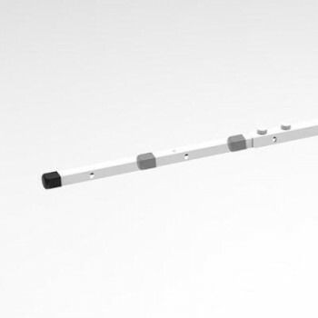 ナカバヤシ 飛沫防止防炎シートスタンド スライドMサイズ|ホワイト PTS-SL 4070 W