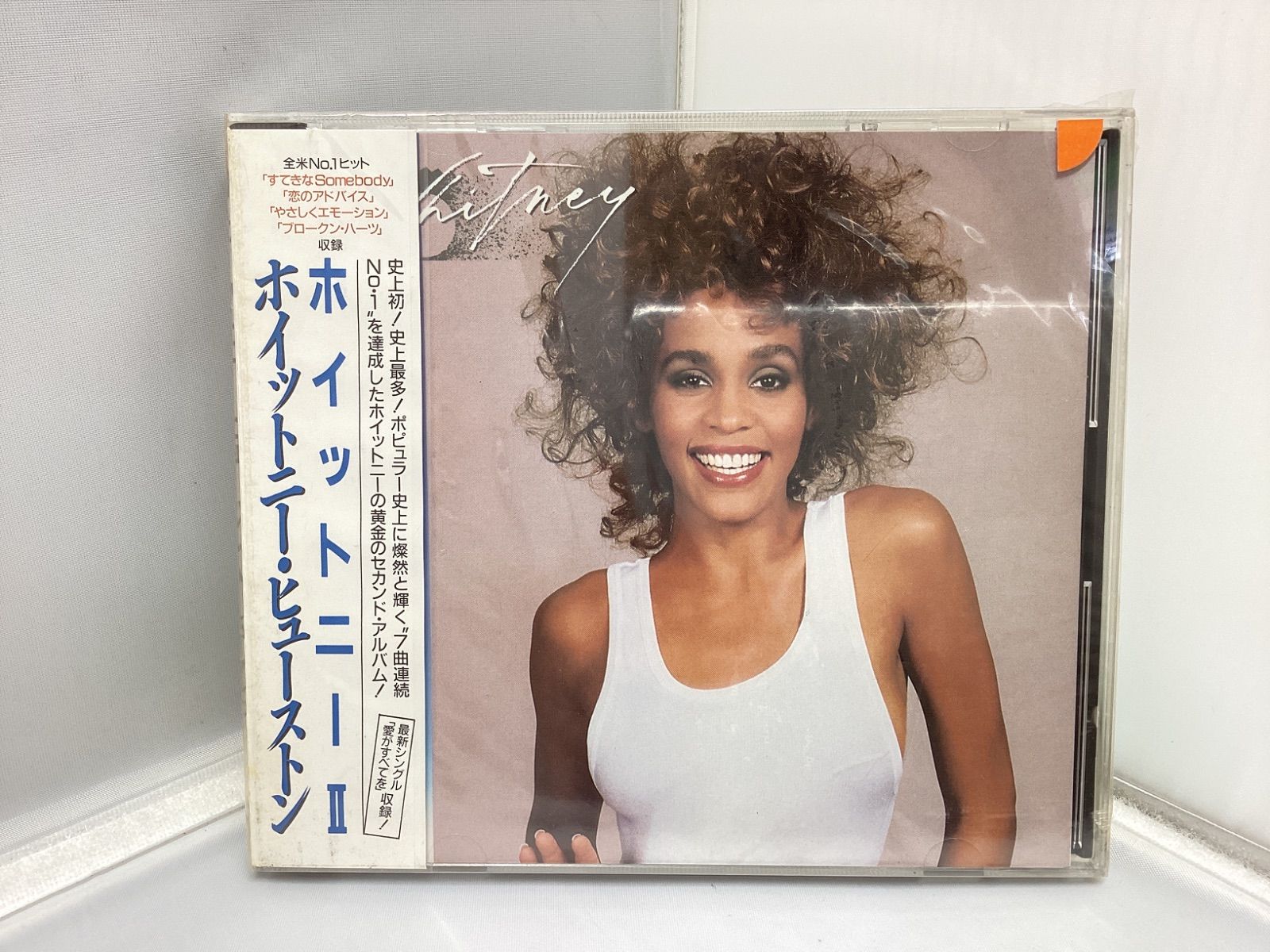 CD 未開封品 Whitney II ホイットニー・ヒューストン ビニール角破れ