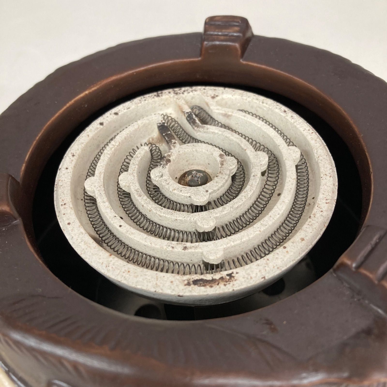 SETO CRAFT セトクラフト 陶器の電気こんろ あったかいね 動作確認済