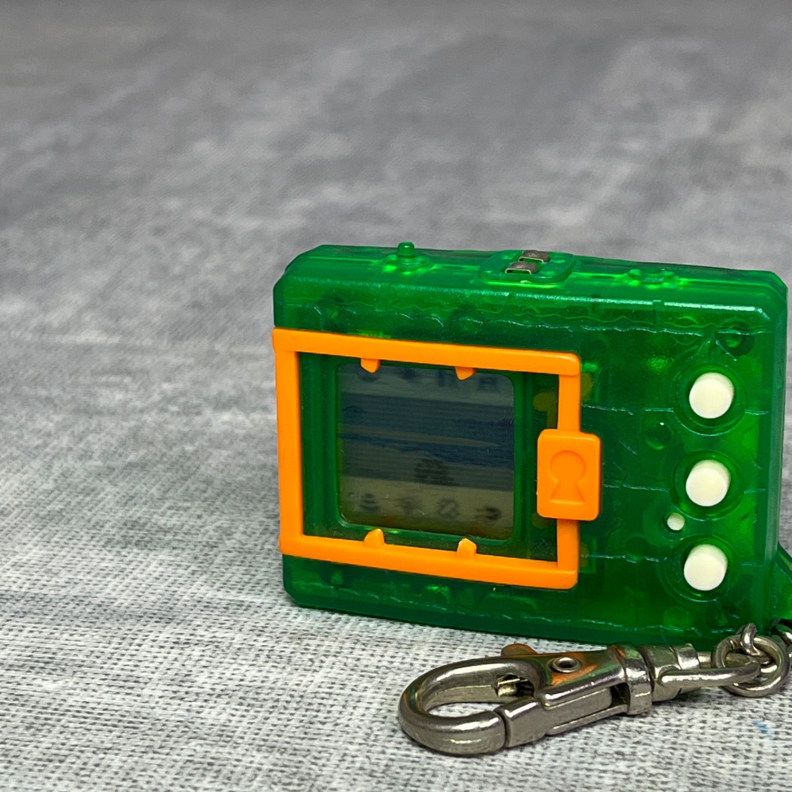 当時物 BANDAI バンダイ 初代 デジタルモンスター デジモン ver.5 バージョン5 クリアグリーン