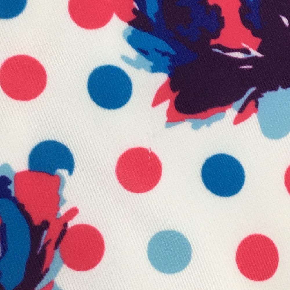 新品タグ付き キスオンザグリーン りぼんボウタイ付き花柄トップス