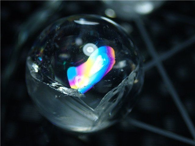 AAA級☆天然レインボー水晶丸玉七星陣YT/1124/59D - メルカリ