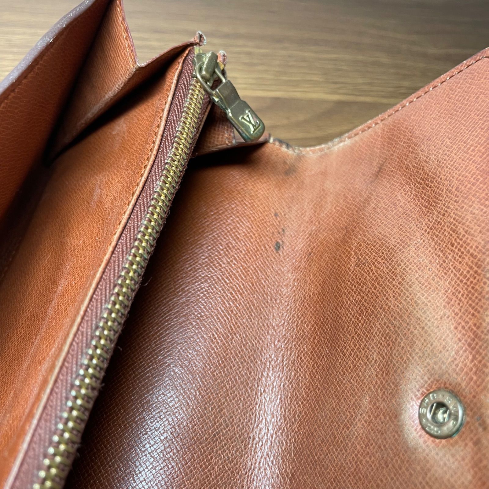 美品】LOUIS VUITTON ルイヴィトン モノグラム 長財布 正規品 - メルカリ