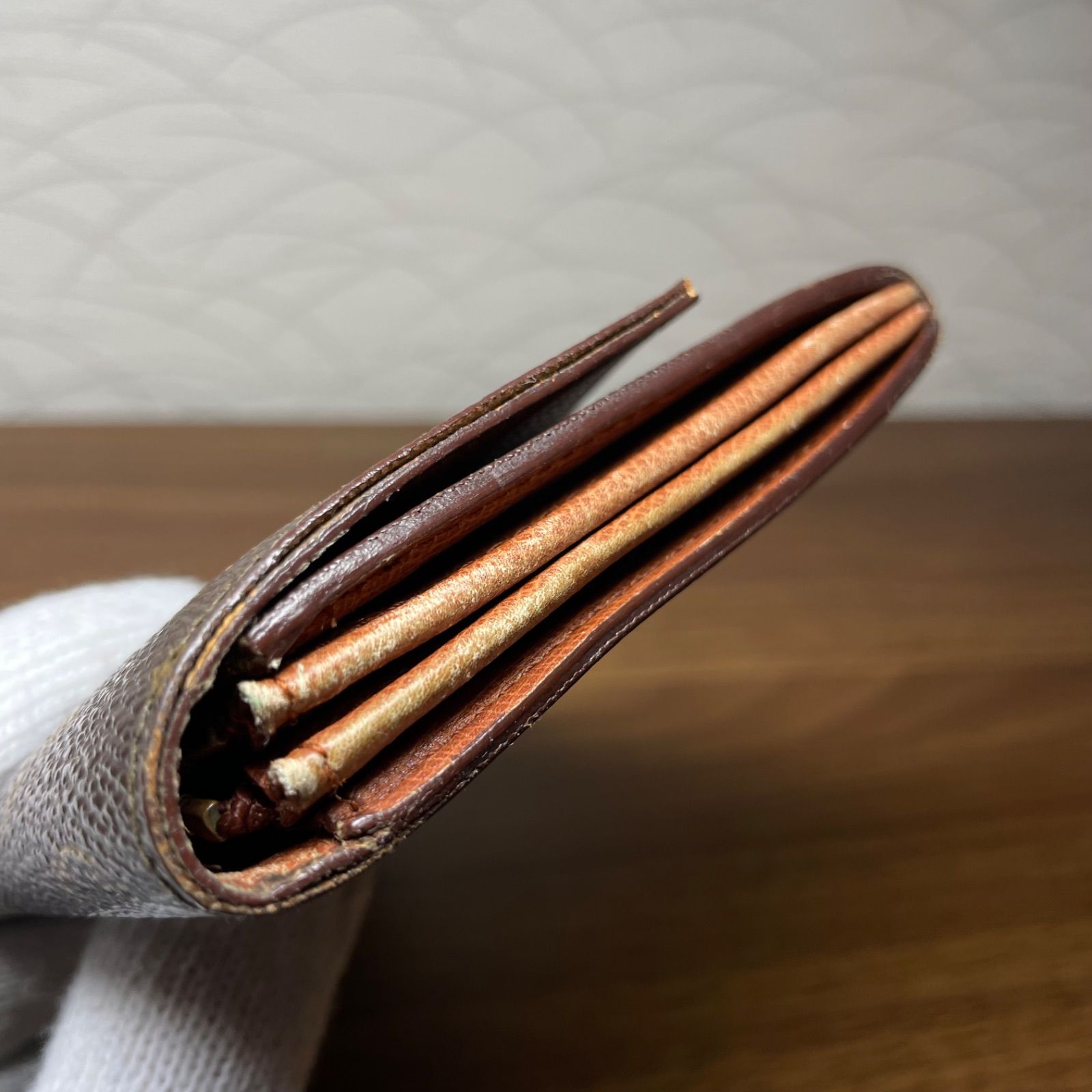 美品】LOUIS VUITTON ルイヴィトン モノグラム 長財布 正規品 - メルカリ
