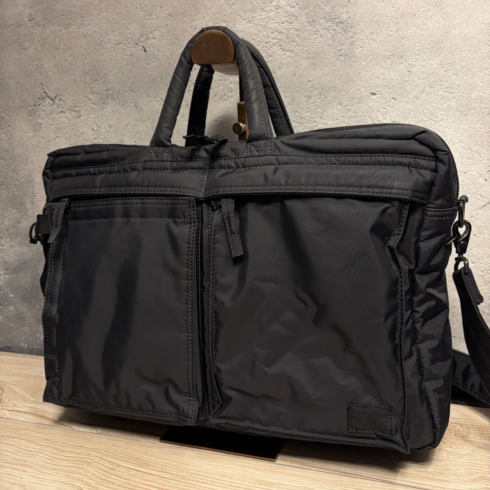 HEAD PORTER ブラックビューティー 2WAY ブリーフケース ショルダー付