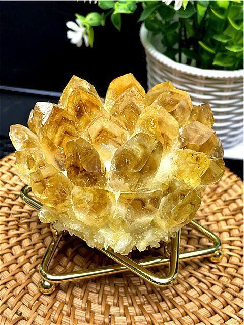 超綺麗★天然パイナップル水晶クラスターB82D6/173D02B 超綺麗☆パイナップル水晶クラスターB89D6/104D18D - メルカリ