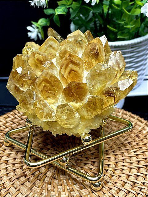 超綺麗★パイナップル水晶クラスターB89D6/198D25D 超綺麗☆パイナップル水晶クラスターB89D6/104D18D - メルカリ