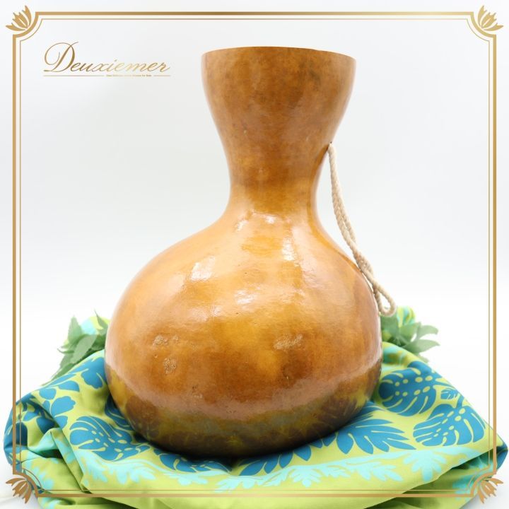 フラダンス イプ ひょうたん ブラウン系 楽器 小物 小道具 茶 明るい