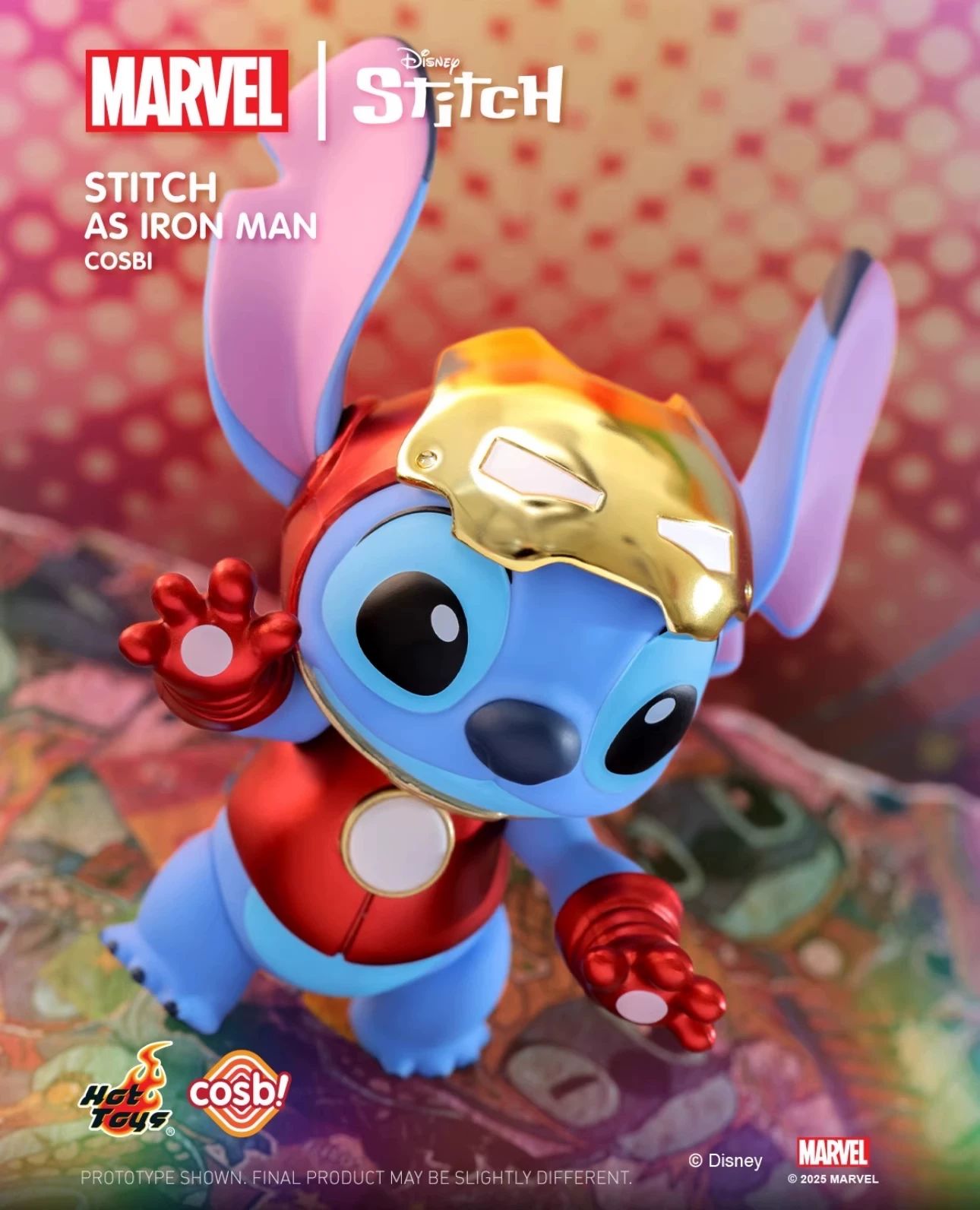8個入り被りなし＞正規品HotToysマーベル スティッチ COSBI