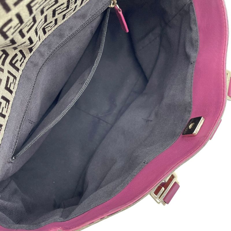 フェンディ FENDI ズッキーノ柄 2WAYショルダーバッグ 8BN228 ピンク