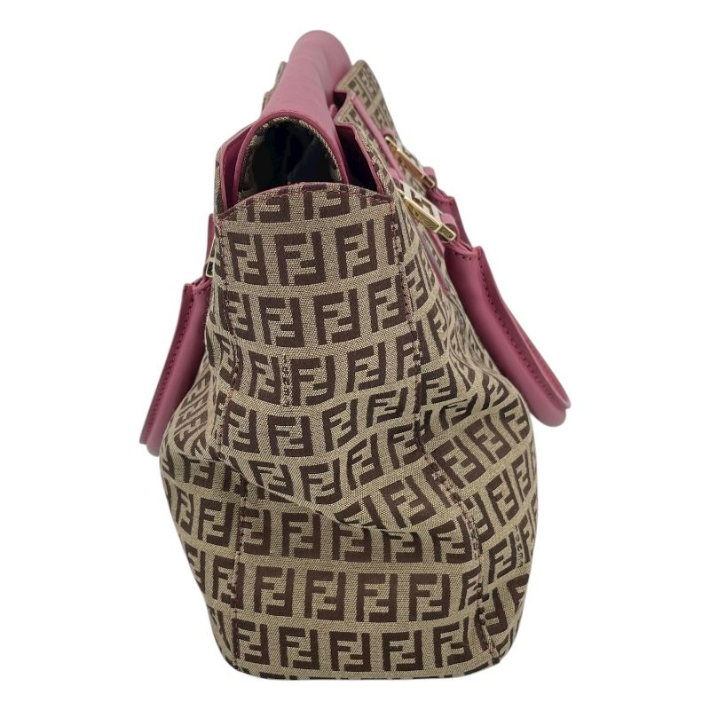 フェンディ FENDI ズッキーノ柄 2WAYショルダーバッグ 8BN228 ピンク