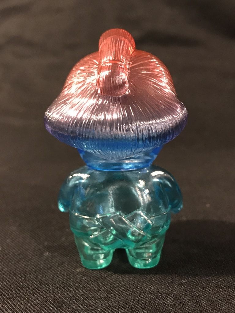 REALHEAD 化ケノ富士 青成型/未塗装 化けの富士 真頭玩具 ソフビ リアル