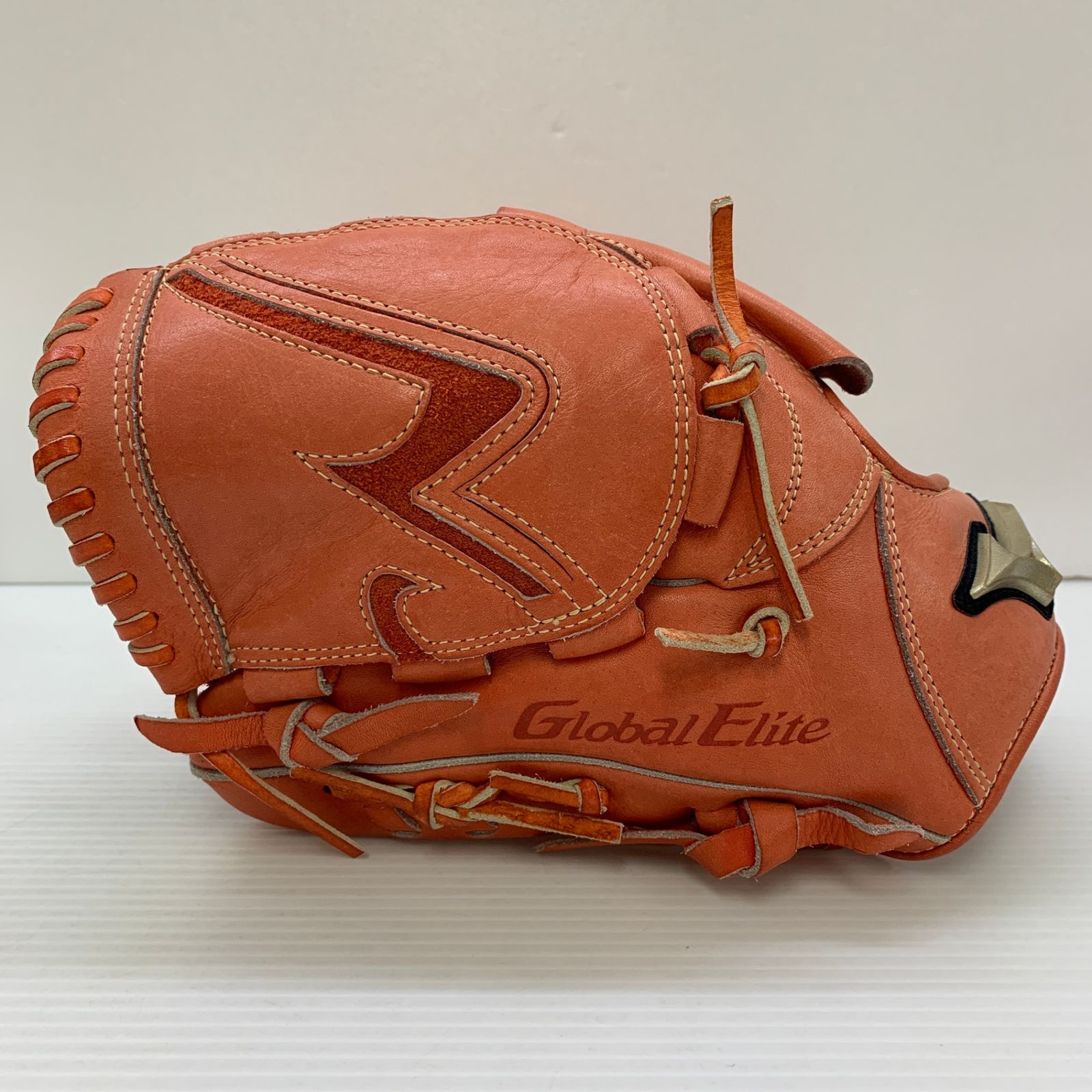 ミズノ MIZUNO グローバルエリート 硬式 大人 一般 投手用 グローブ ピッチャー グラブ 左投げ 1AJGH18201 中古品 グローブ袋付き 野球 7479