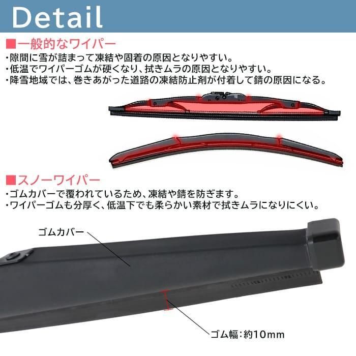 トヨタ クラウン スポーツ AZSH36W AZSH37W スノー ワイパー ブレード