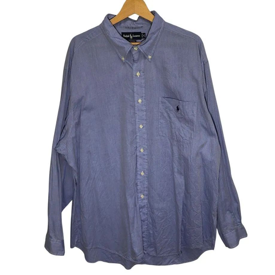 Ralph Lauren/ラルフローレン YARMOUTH ポニー刺繡 長袖シャツ ボタン