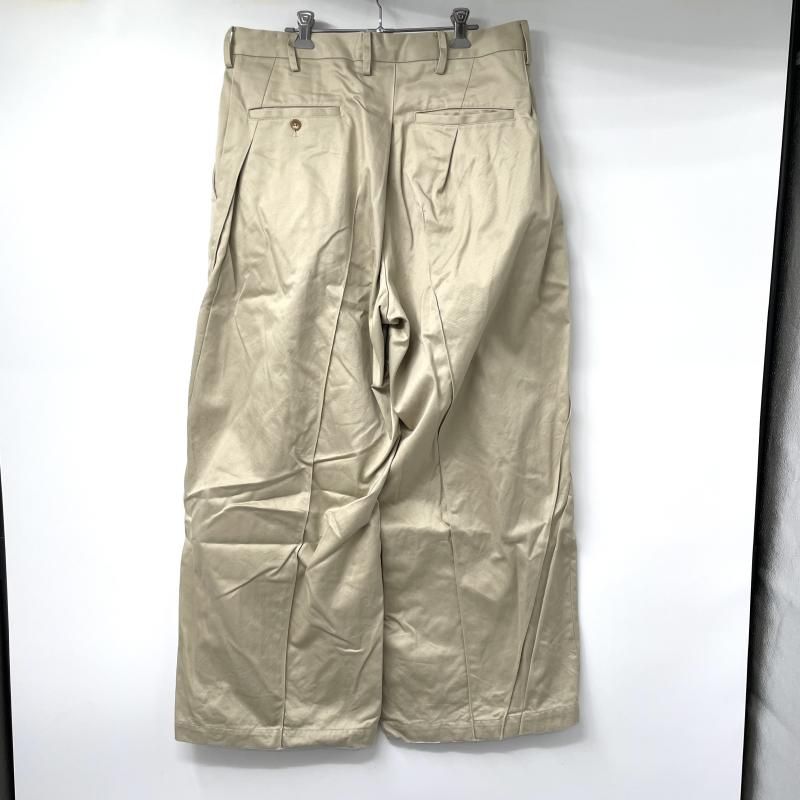 25SS KHOKI パンツ Pleat-design 25ss-p-04 25SS KHOKI パンツ Pleat-design 25ss-p-04