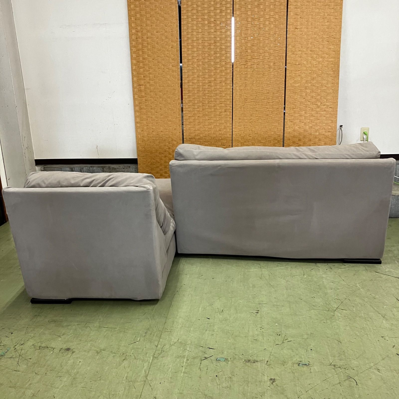 3人がけソファ 直接引き取り