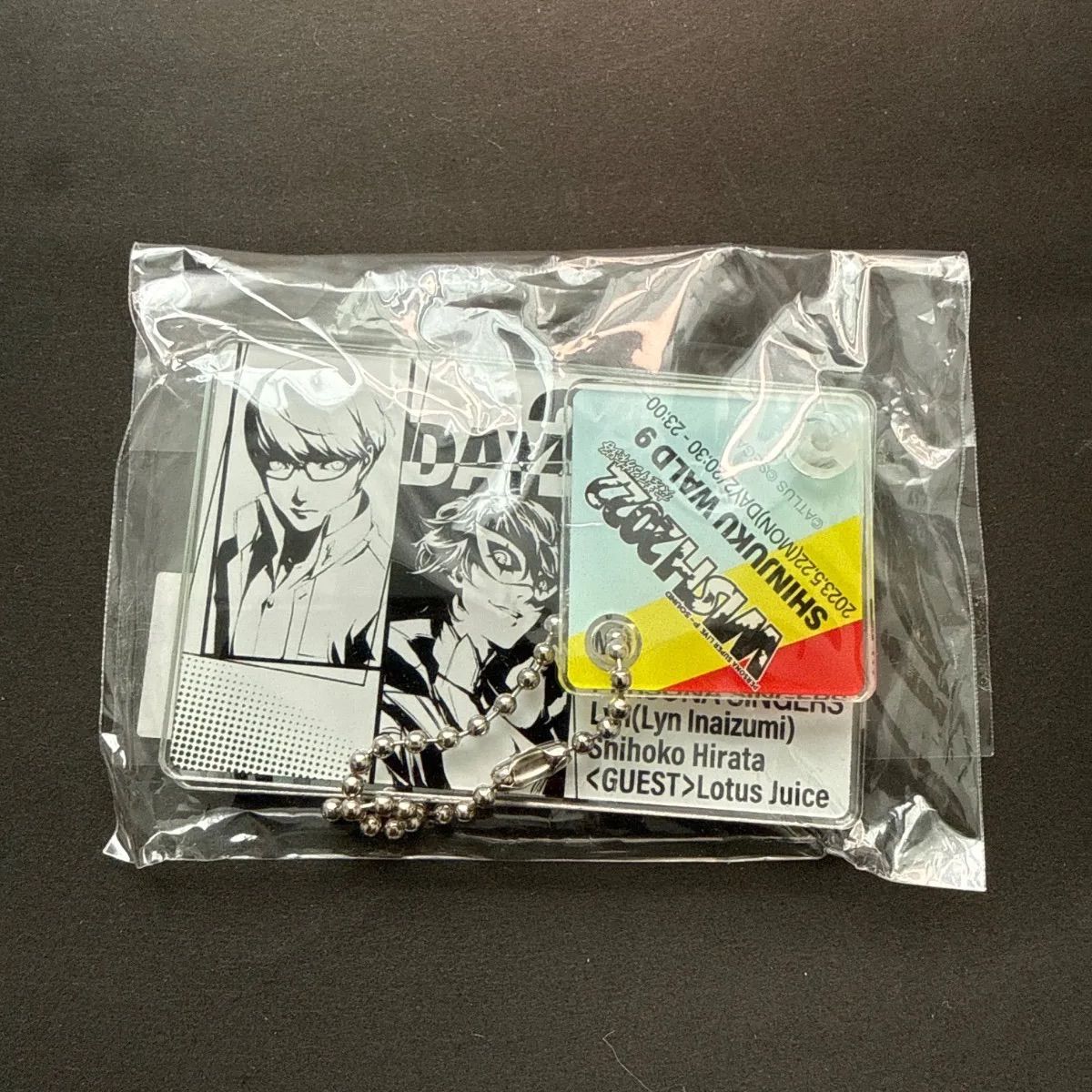 ペルソナ ライブ 2025 先行上映会 来場者特典 アクリルキーホルダー