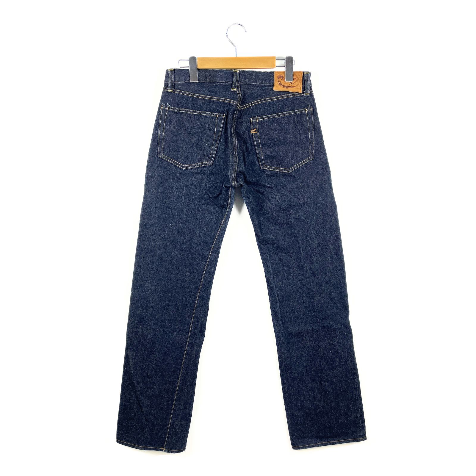45R おこめデニム　ストレートデニムパンツ インディゴ サイズ31 45R おこめデニム ストレートデニムパンツ インディゴ サイズ31
