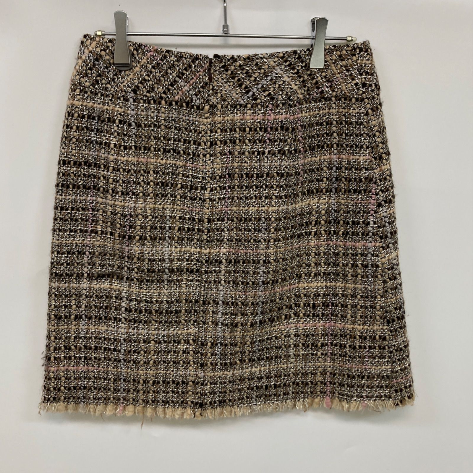 新品未使用　クードシャンス　日本製ツイードミニスカート COUP DE CHANCE（クードシャンス）の「◇【日本製】ツイードのミニ