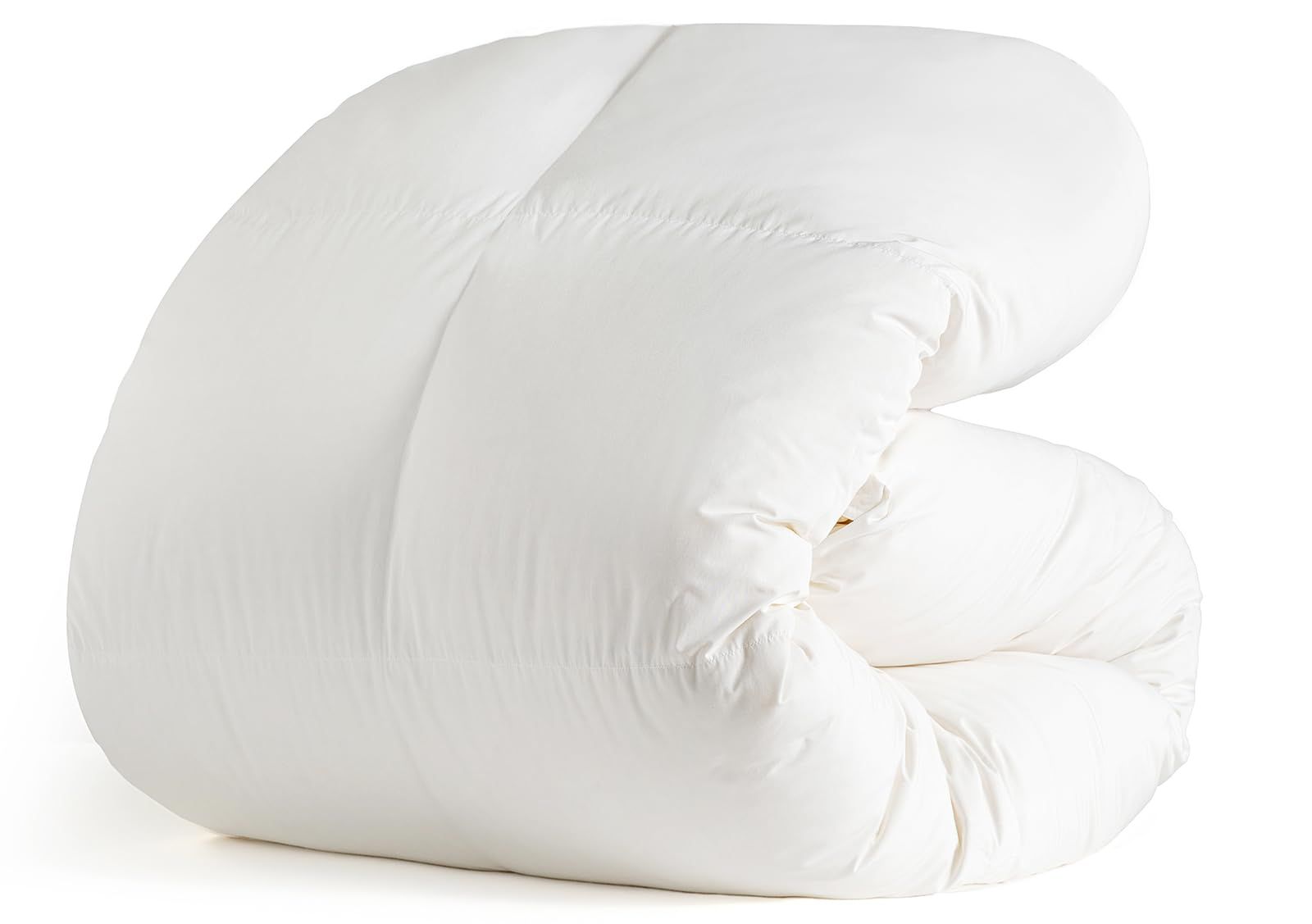 立体キルト 冬 ダウンパワー370 軽量 通気性 暖かい 吸湿 ふわふわ 発熱 掛け布団 保温 羽毛たっぷり 抗菌 ホワイトダックダウン85％ 防臭 防ダニ セミダブル OEKO-TEX認証 羽毛布団 充填量0.92 kg フレッシュダウン