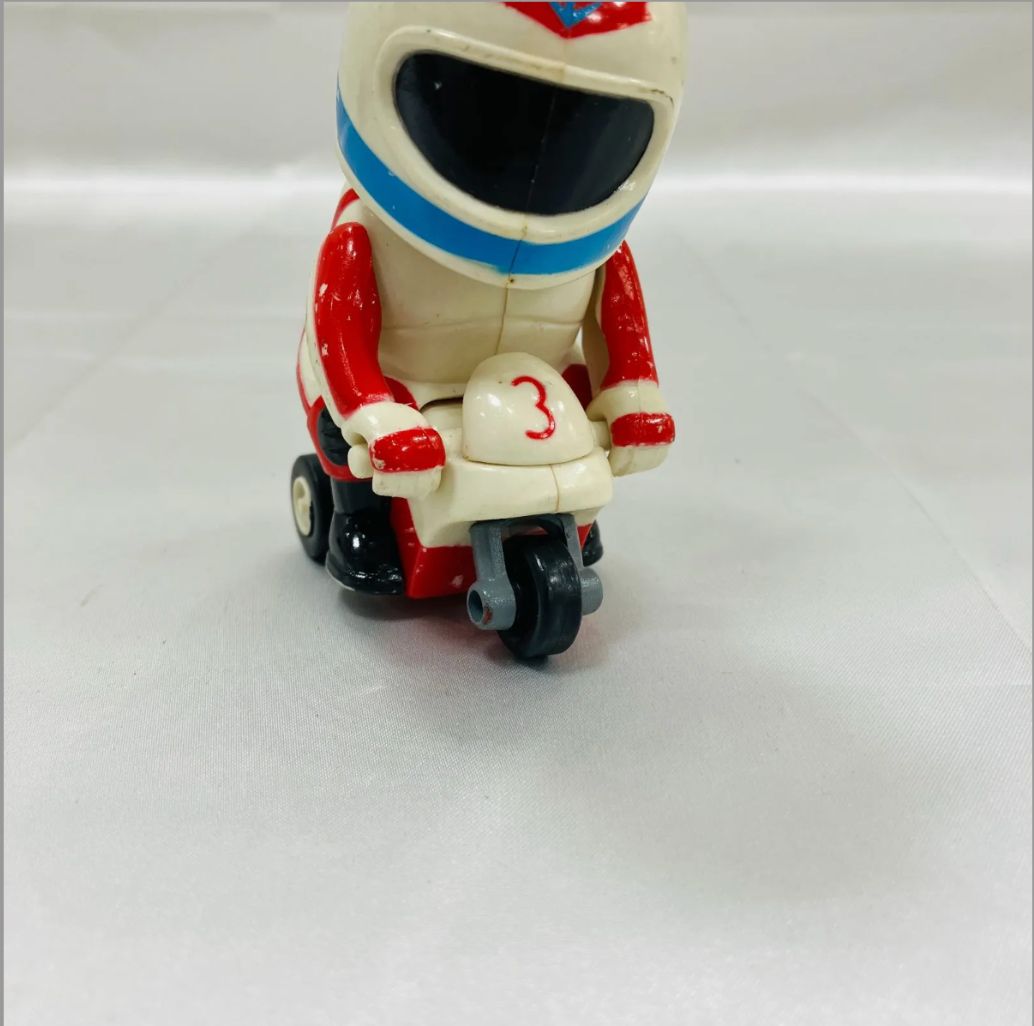 A【昭和レトロ】チョロQ バイク おもちゃ 当時物 - メルカリ