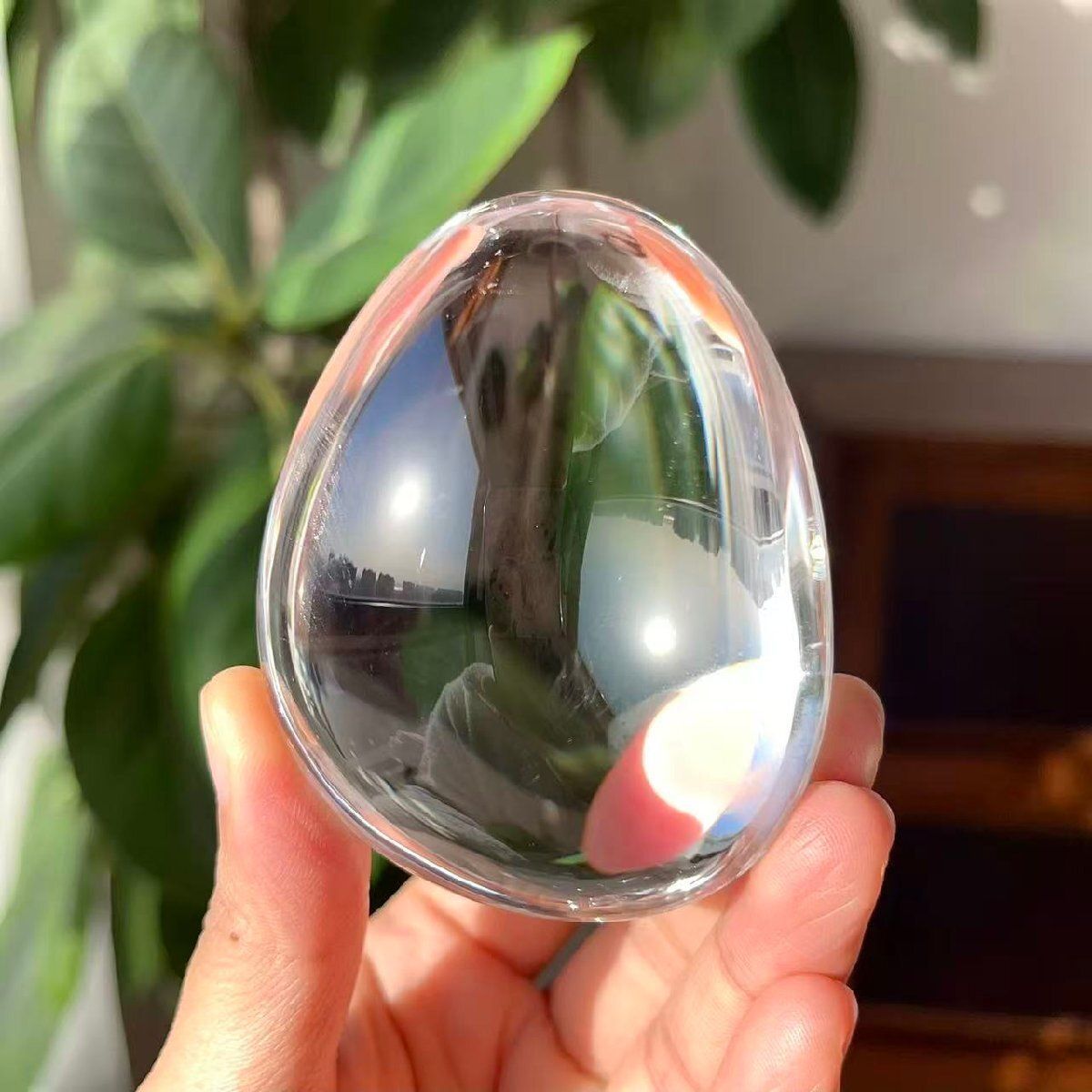 AAA級天然高透明度水晶原石B0113 YS