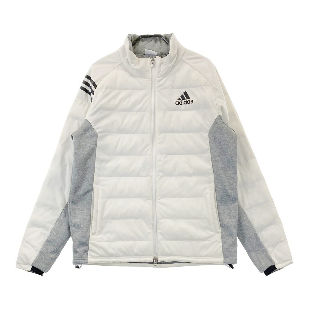 【新品M】adidas アディダスゴルフ 中綿ジャケット サイズ：M ADIDAS GOLF アディダスゴルフ 中綿ジャケット ホワイト系