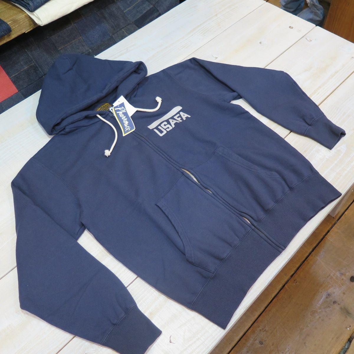 フェローズ】 フェローズ USAFA空軍士官学校 ジップアップ スウェット