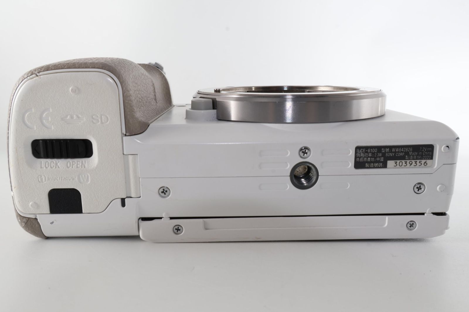 SONY(ソニー) ミラーレス一眼 α6100 ボディ ホワイト ILCE-6100 W SONY