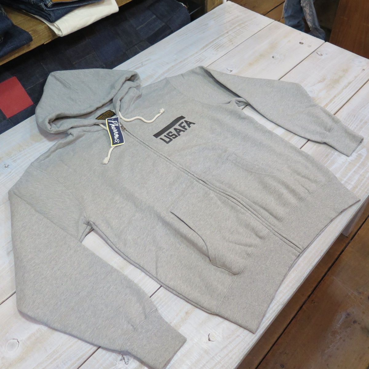 フェローズ】 フェローズ USAFA空軍士官学校 ジップアップ スウェット