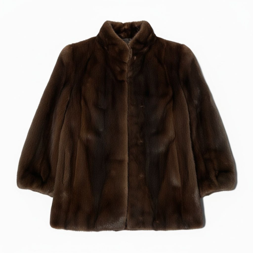 20a22【美品】 デミバフミンク ミンクコート ロングコート レディース