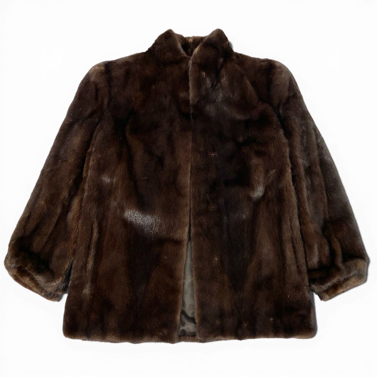 20a22【美品】 デミバフミンク ミンクコート ロングコート レディース