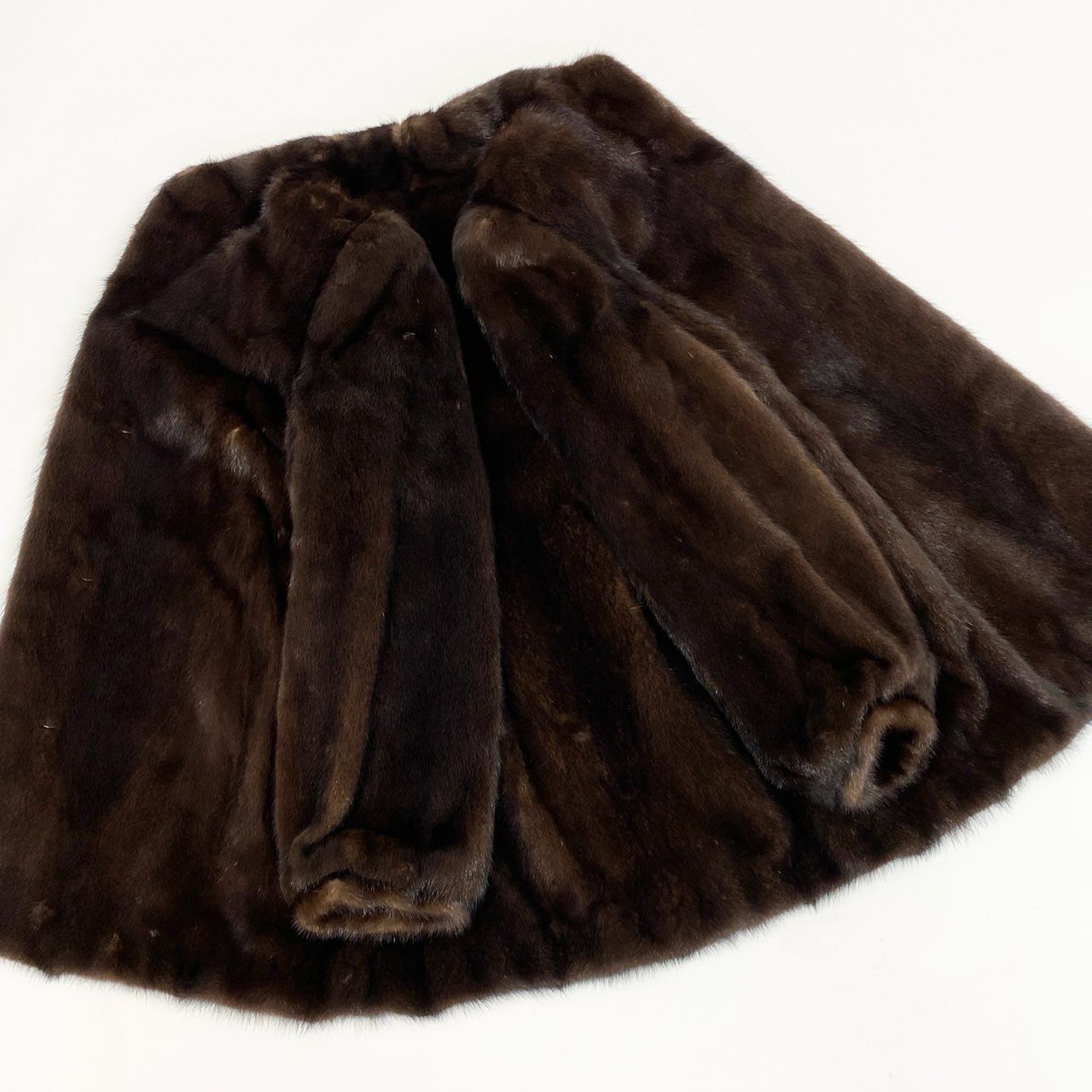 20a22【美品】 デミバフミンク ミンクコート ロングコート レディース