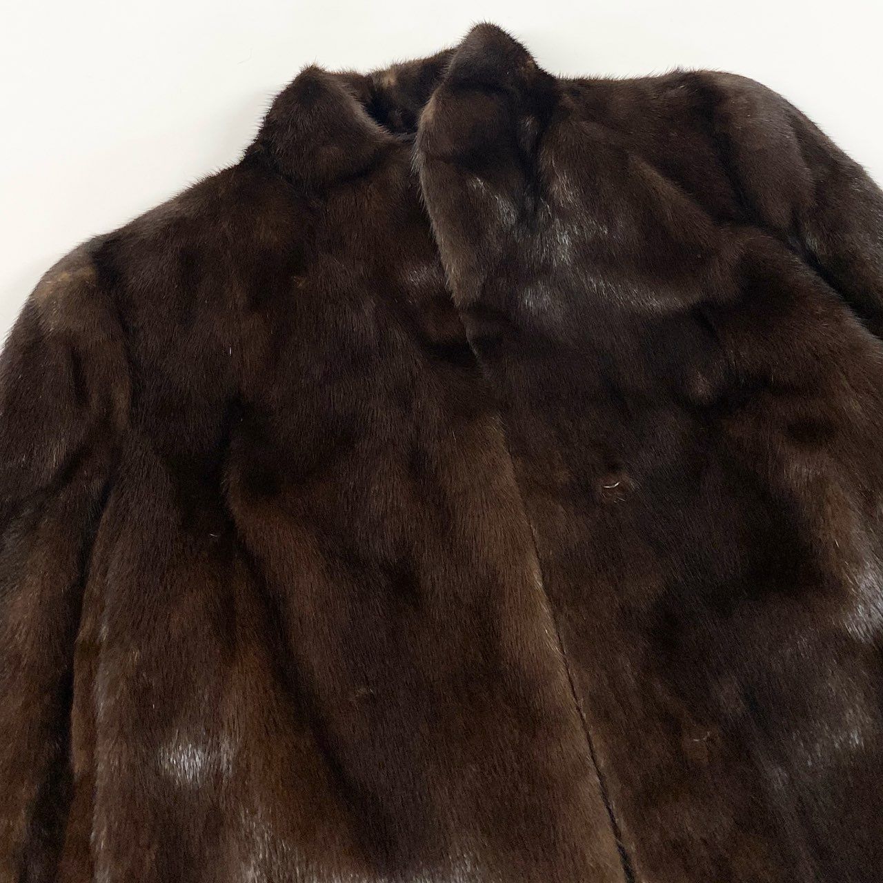 20a22【美品】 デミバフミンク ミンクコート ロングコート レディース