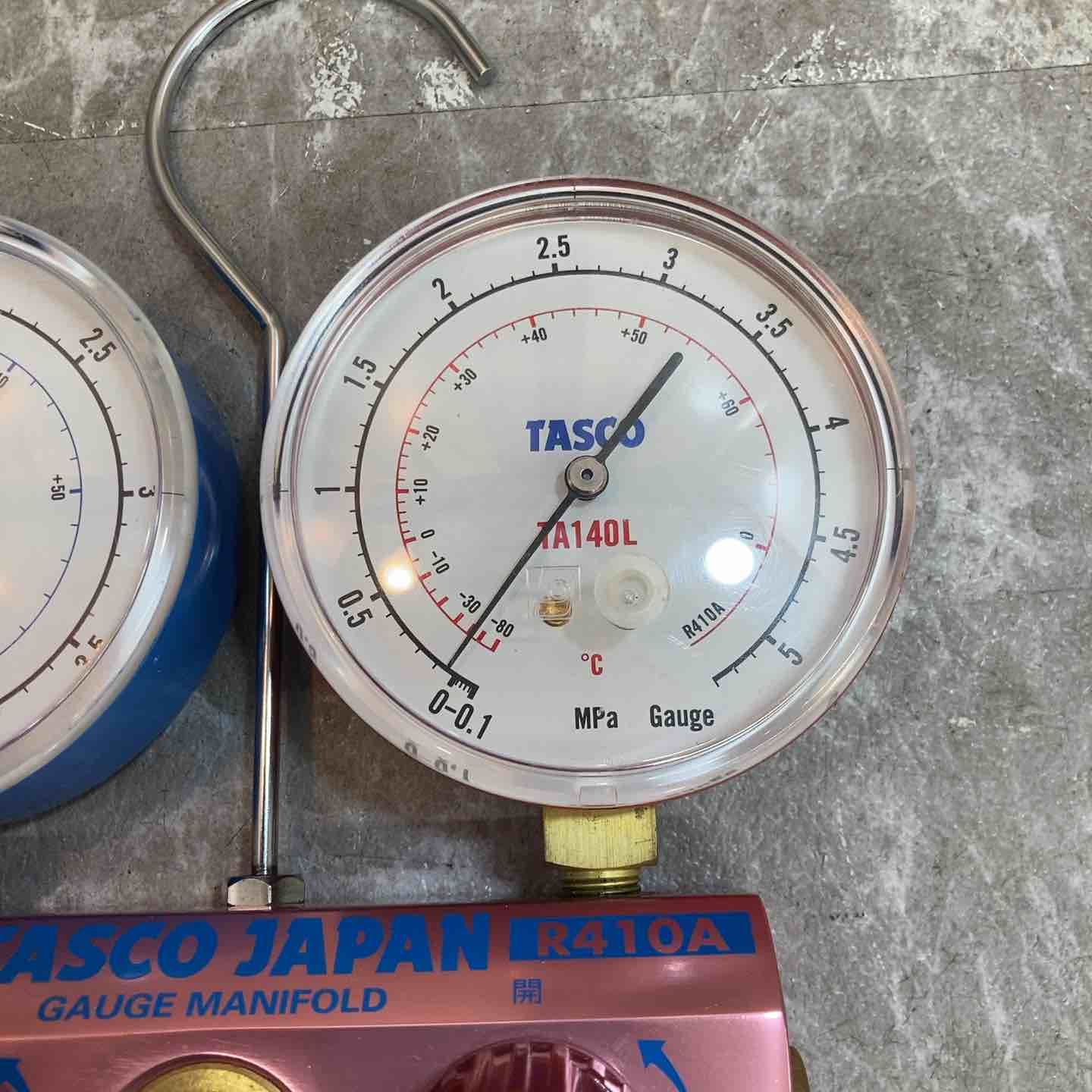 現状品 動作未確認品】TASCO タスコ ゲージマニホールド R410A TA141L