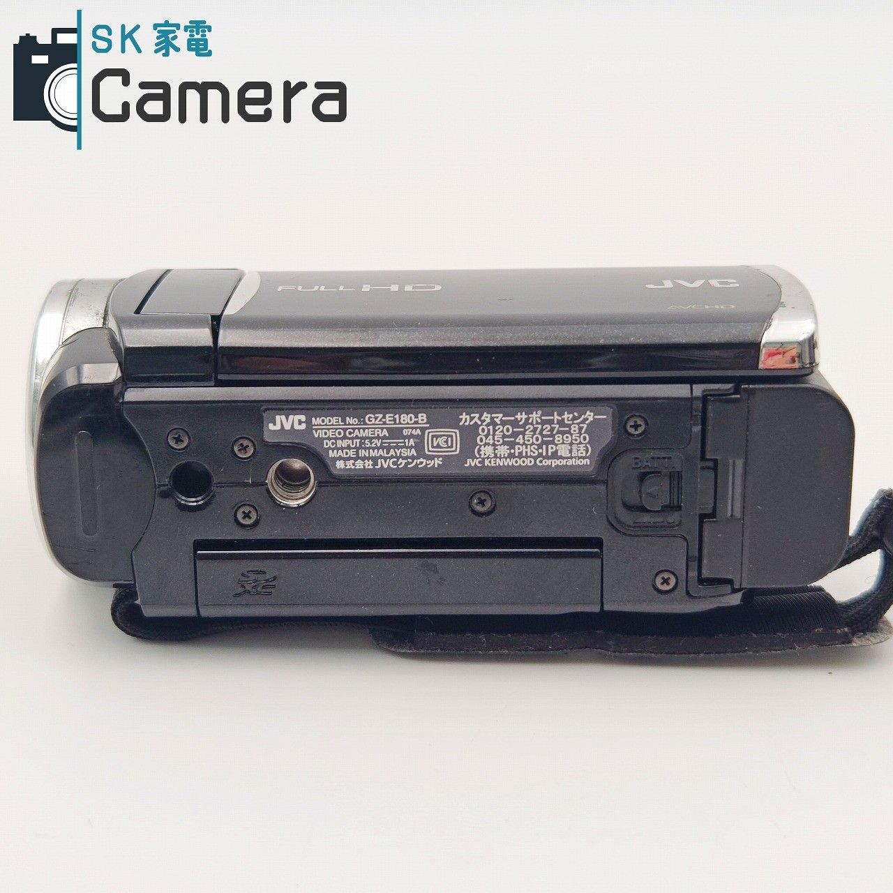 中古】 JVC ケンウッド Everio GZ-E180-B デジタルビデオカメラ - メルカリ