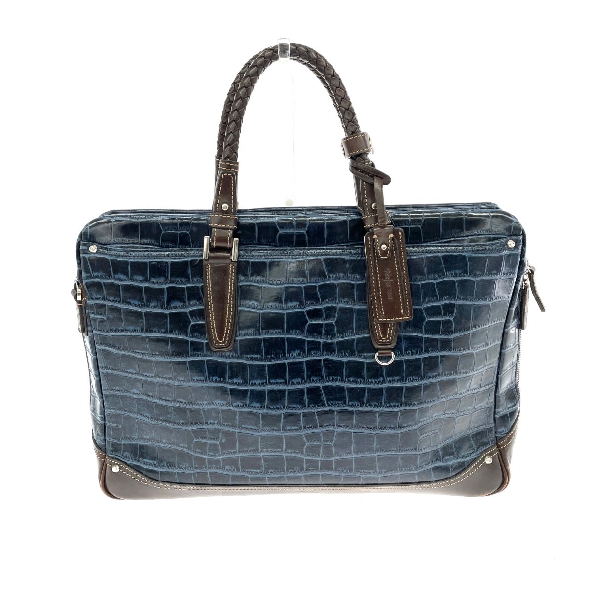 Kiefer neu キーファーノイ キーファーノイ/2WAYバッグ クロコ型押し