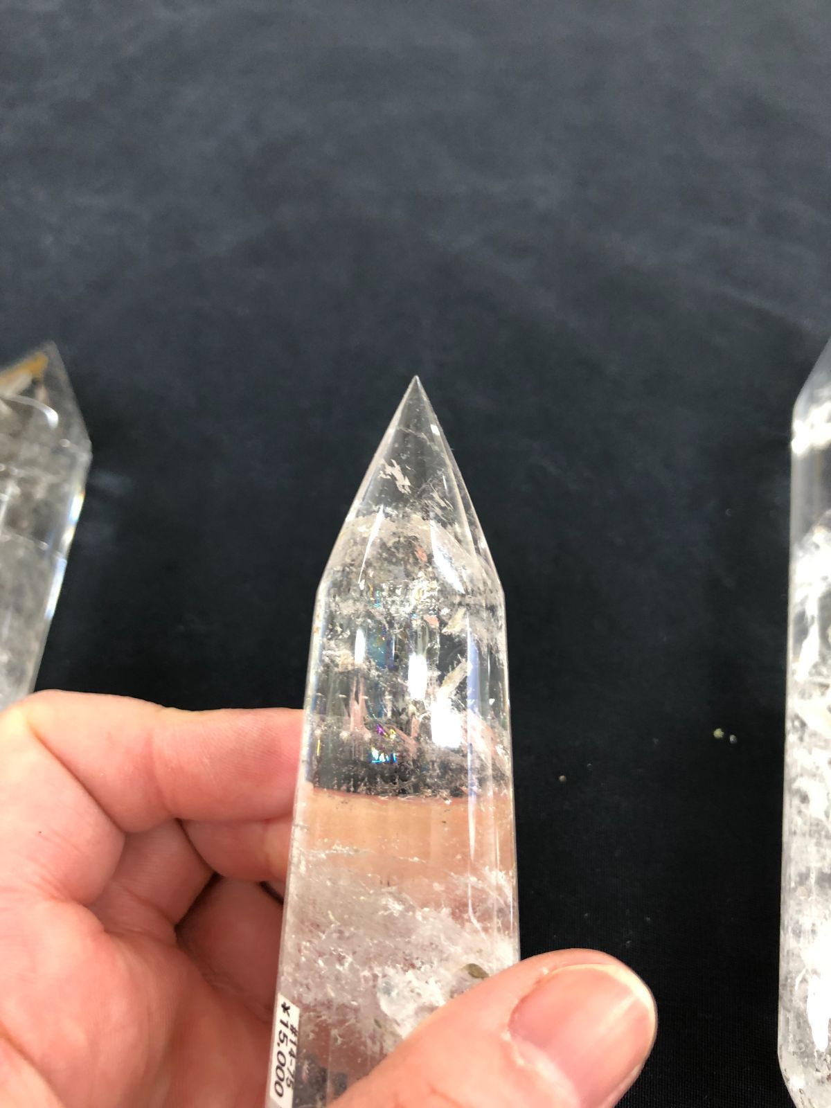 天然水晶マッサージワンドBOX ブラジル産