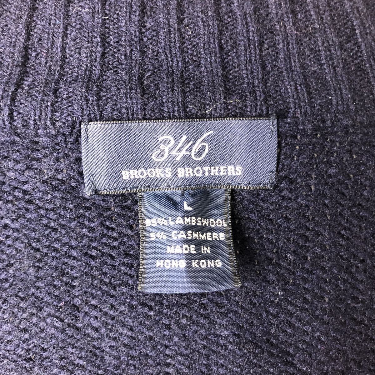 古着 ブルックスブラザーズ Brooks Brothers 346 カシミア混 