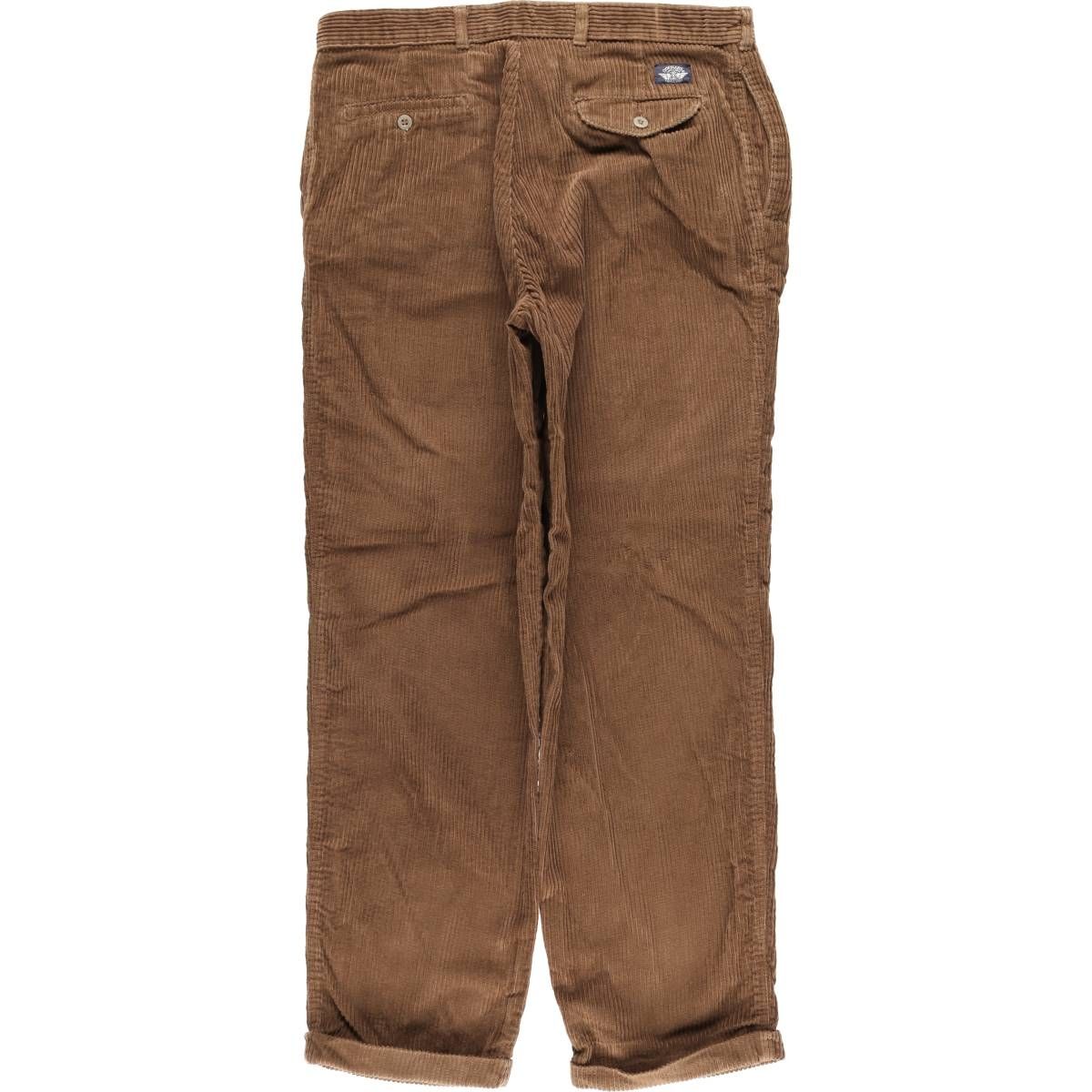 古着 ドッカーズ DOCKERS 太畝 ツータック コーデュロイパンツ メンズ