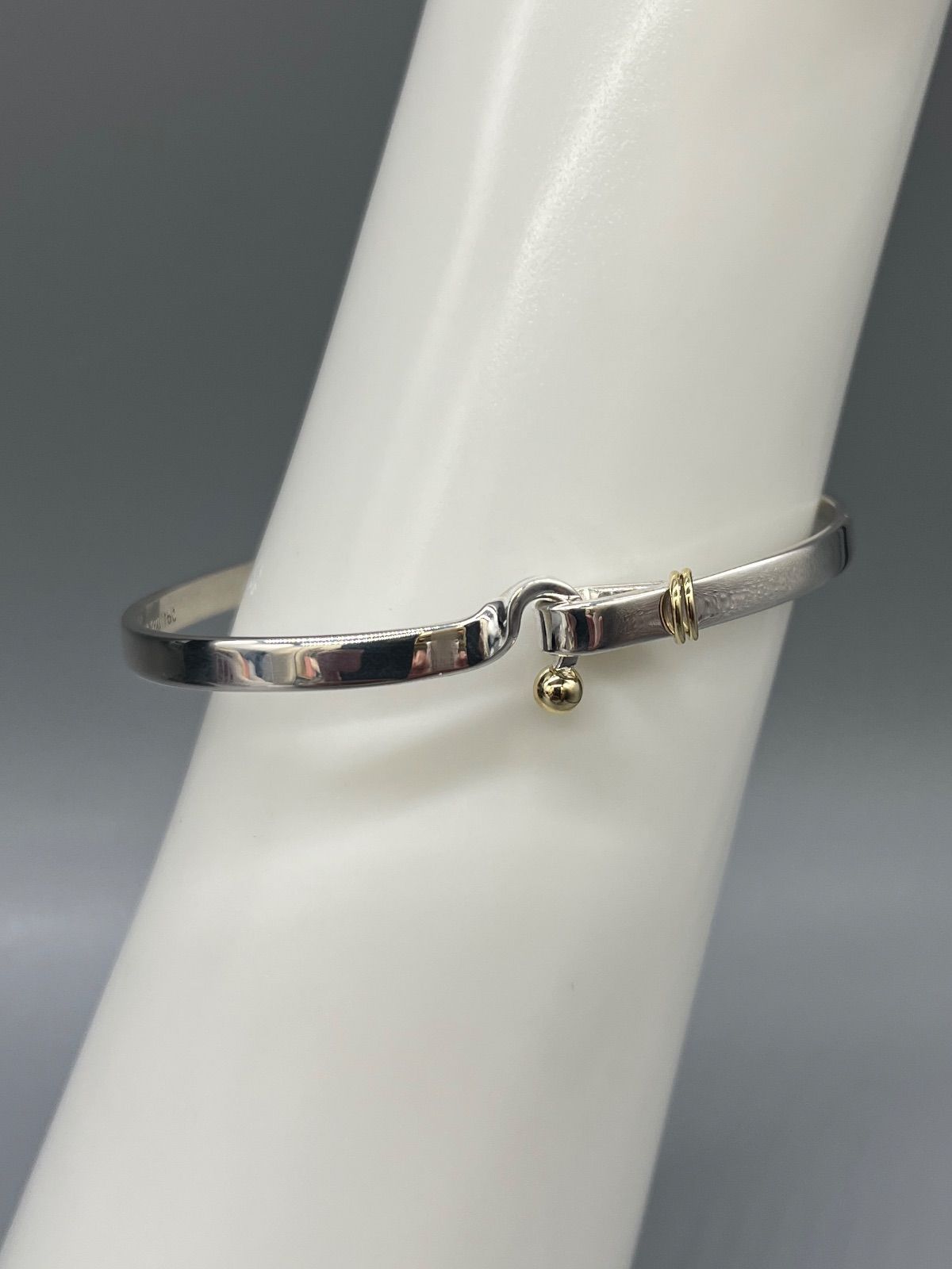TIFFANY\u0026Co. USED 925&K18 Tiffany&Co. フック&アイブレスレット