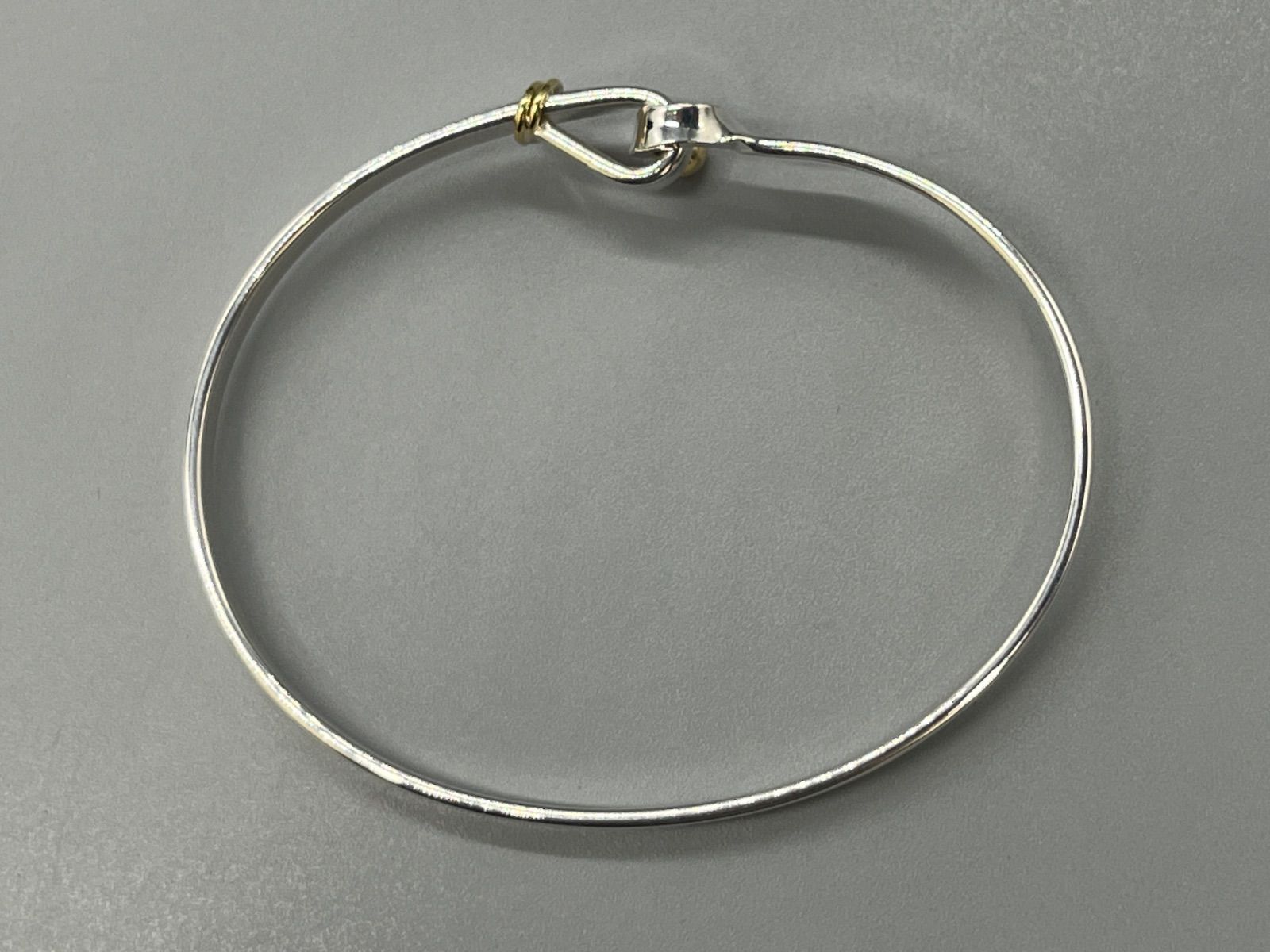 TIFFANY&Co. ティファニー フック&アイ バングル ブレスレット SV925