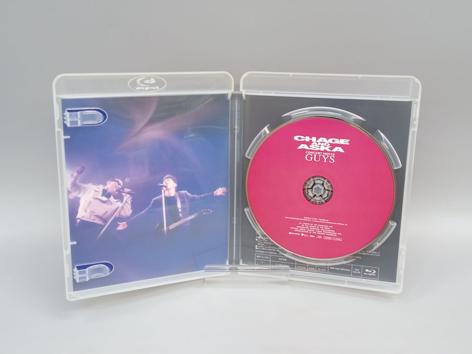 CHAGE and ASKA CONCERT MOVIE GUYS Blu-ray チャゲ&アスカ [DD1274