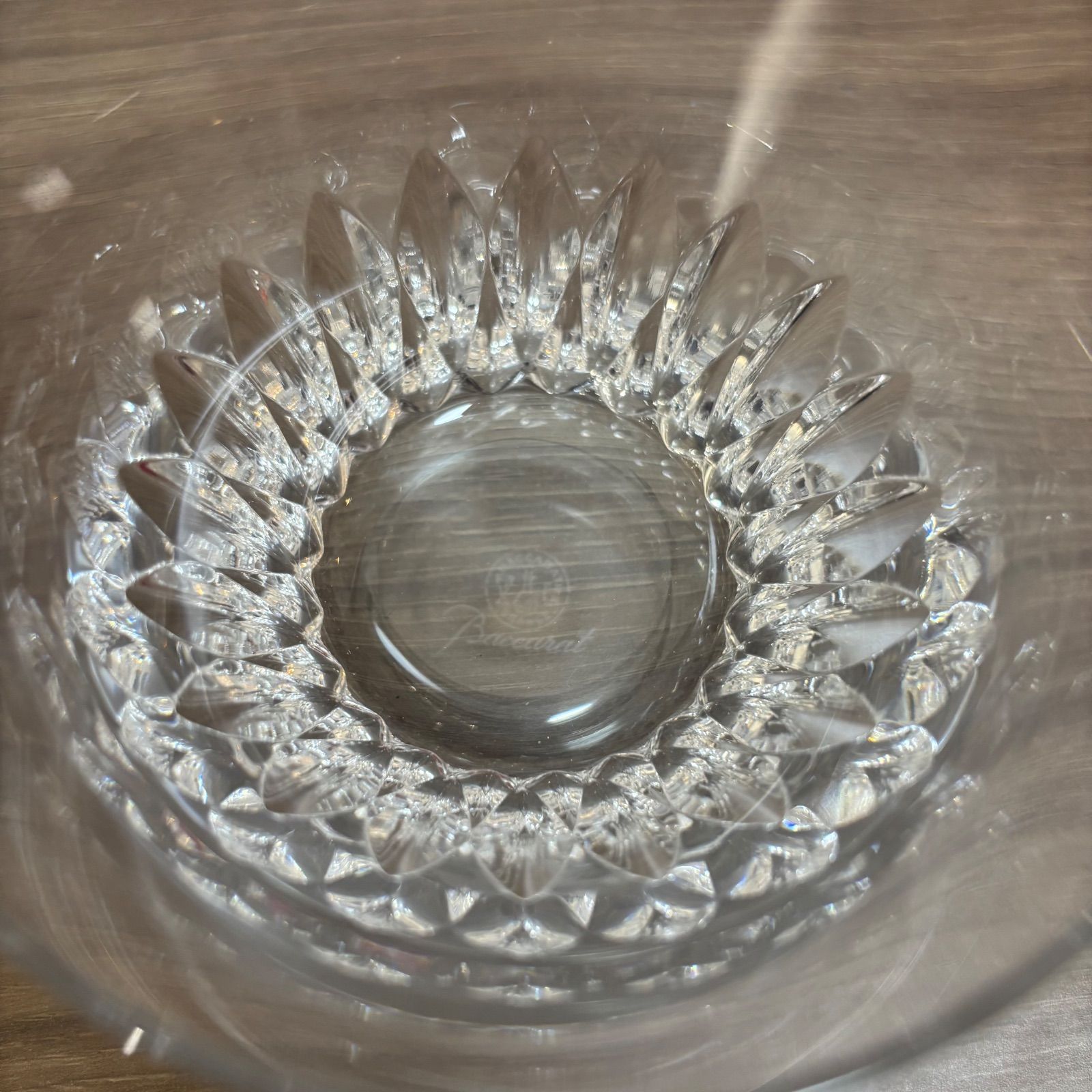Baccarat バカラ ロックグラス クリスタルグラス 箱 冊子付き