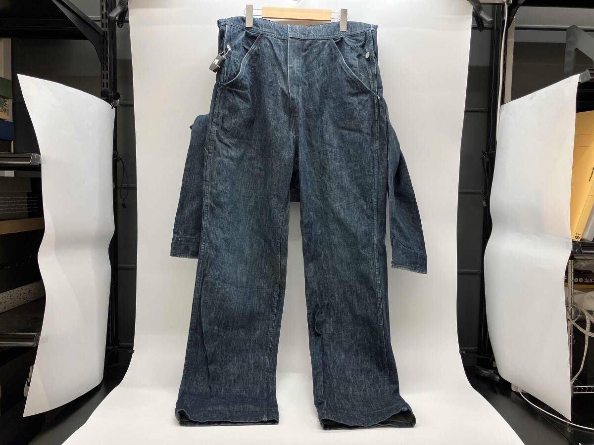 通年 EVISU 新恵美寿神頭 Lot 1010 つなぎ オーバーオール