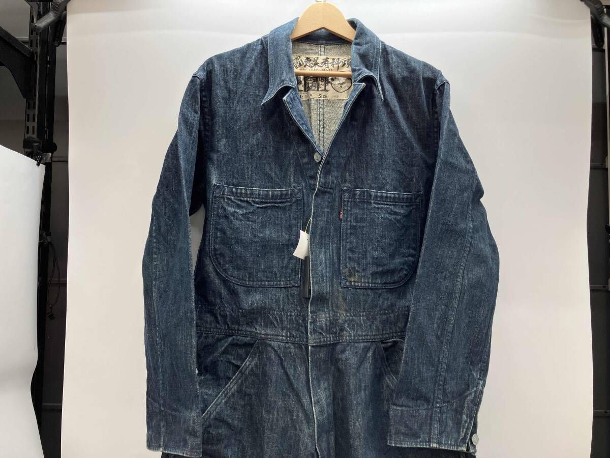 通年 EVISU 新恵美寿神頭 Lot 1010 つなぎ オーバーオール