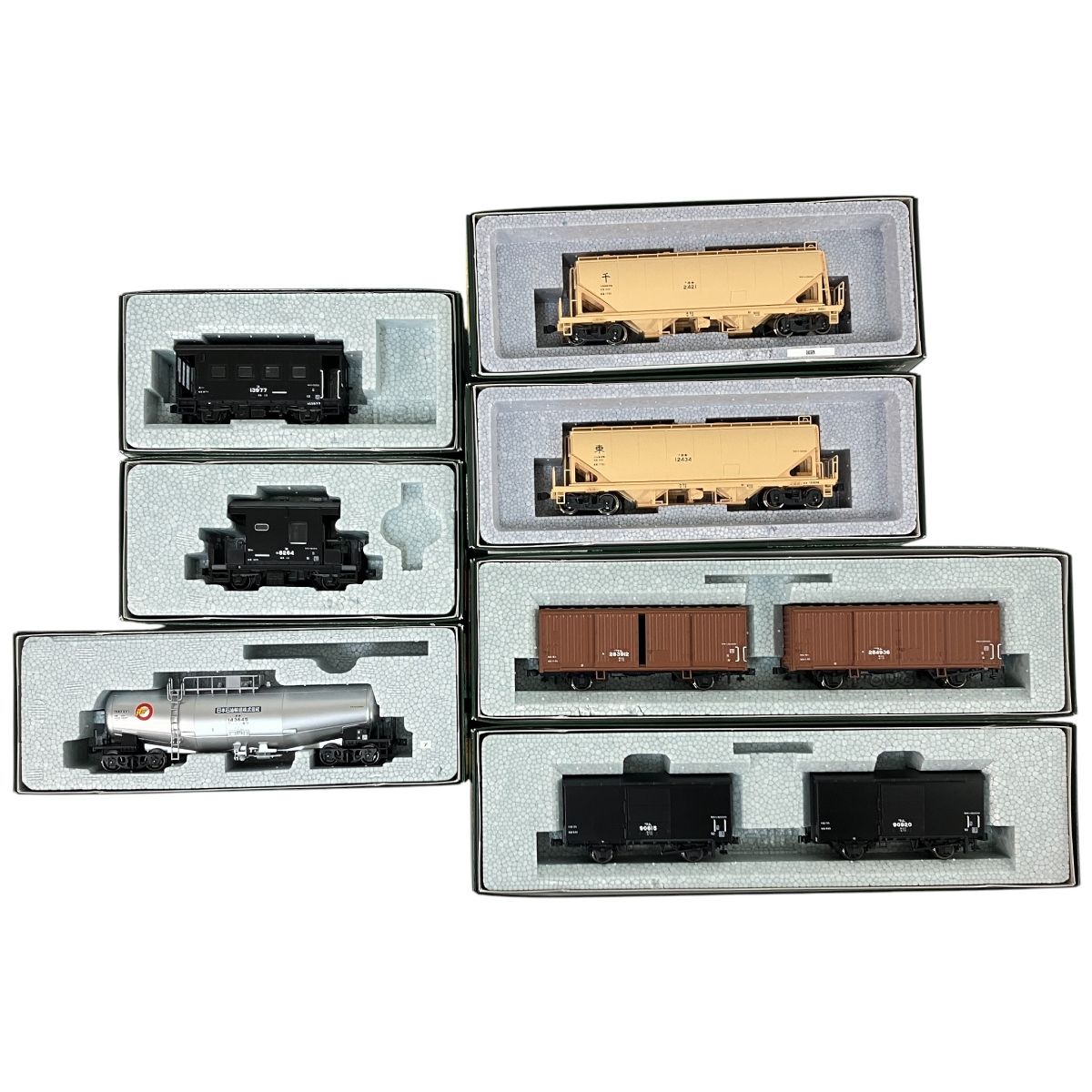 KATO ワム90000 ワム80000 ホキ2200 タキ43000 ヨ5000 ヨ8000 計7箱