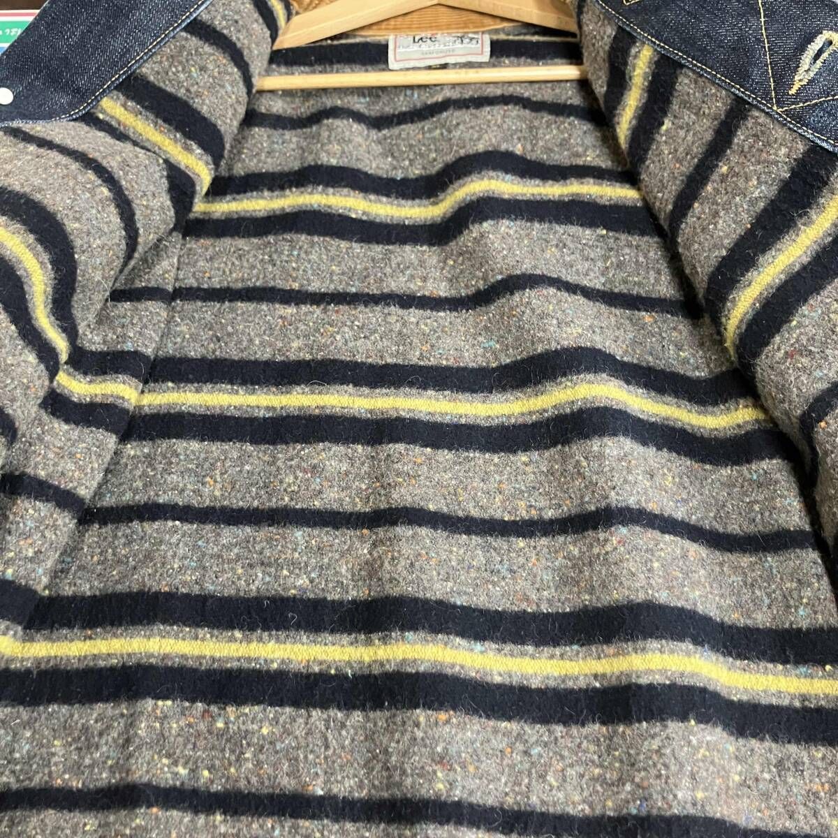 Lee/リー デニムジャケット 裏地ブランケット STORMRIDER LT0522