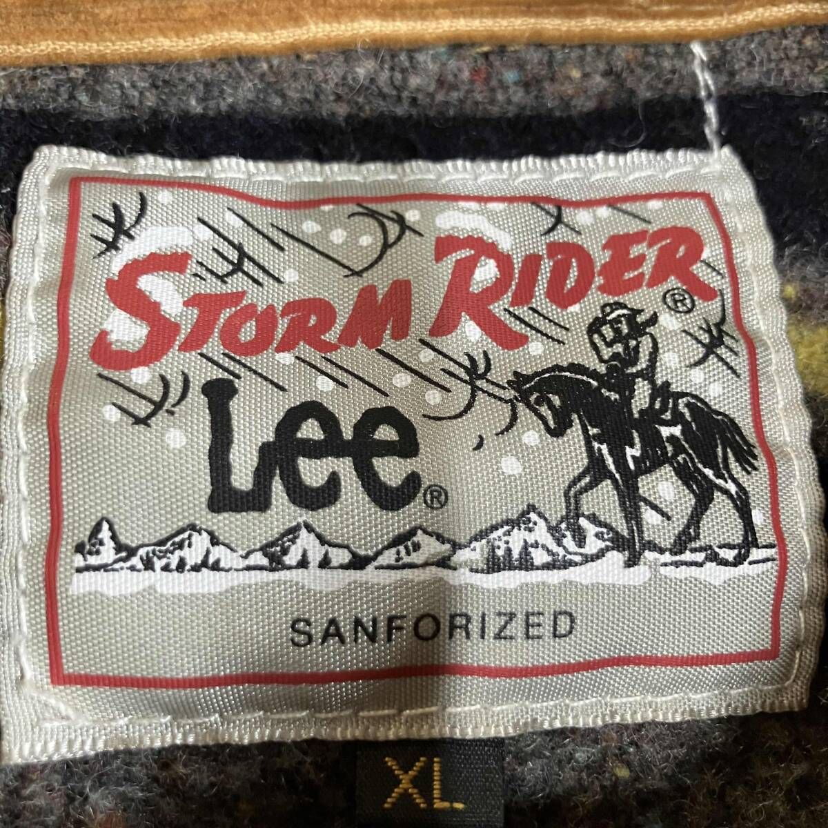 Lee/リー デニムジャケット 裏地ブランケット STORMRIDER LT0522